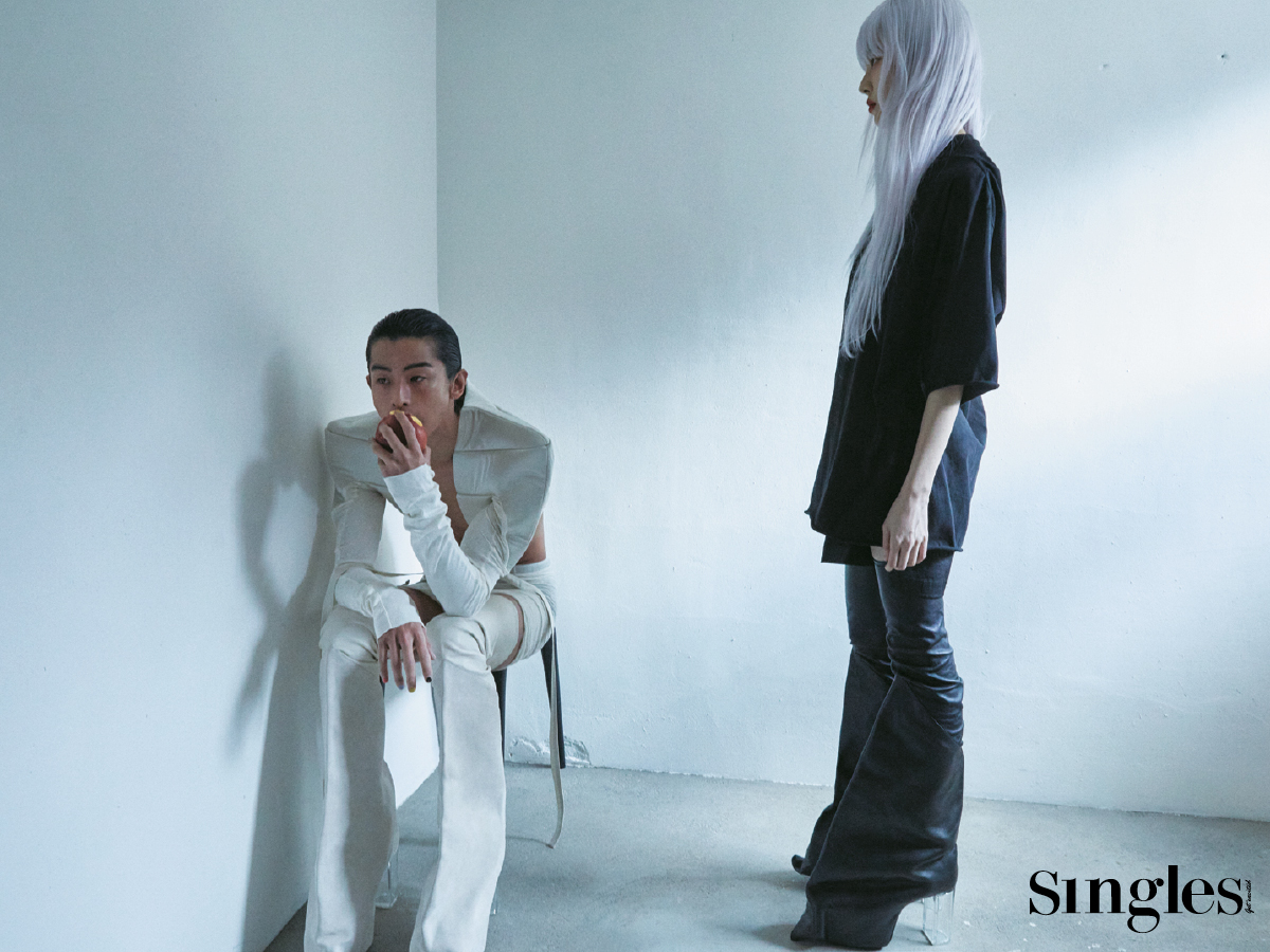 패션 화보, 싱글즈 패션 화보, 커플 화보, 릭 오웬스